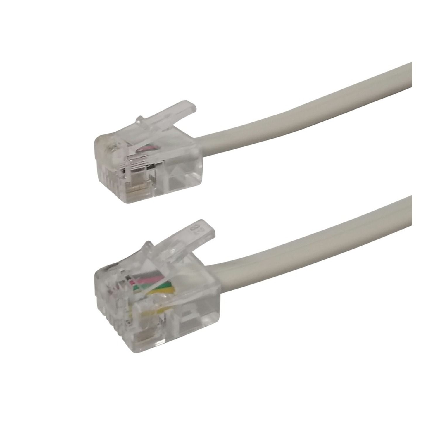 1m RJ12 6P/4C Extension Cable