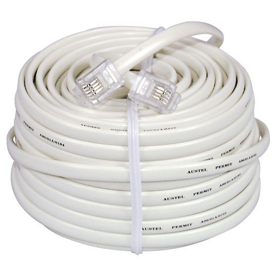 15M US TYPE EXTENSION CABLES RJ12 6P/4C