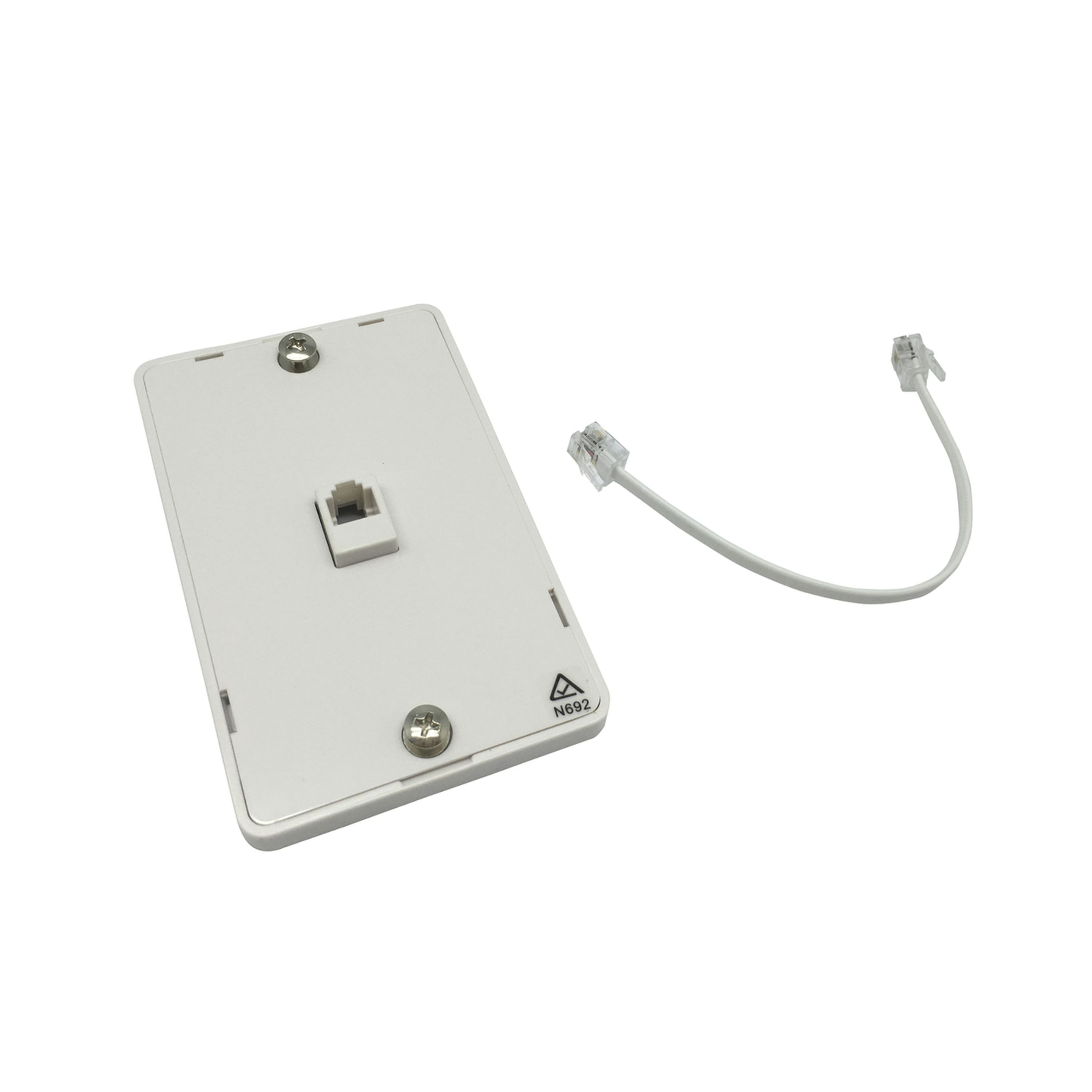 Wall Phone Bracket RJ12 6P 4C
