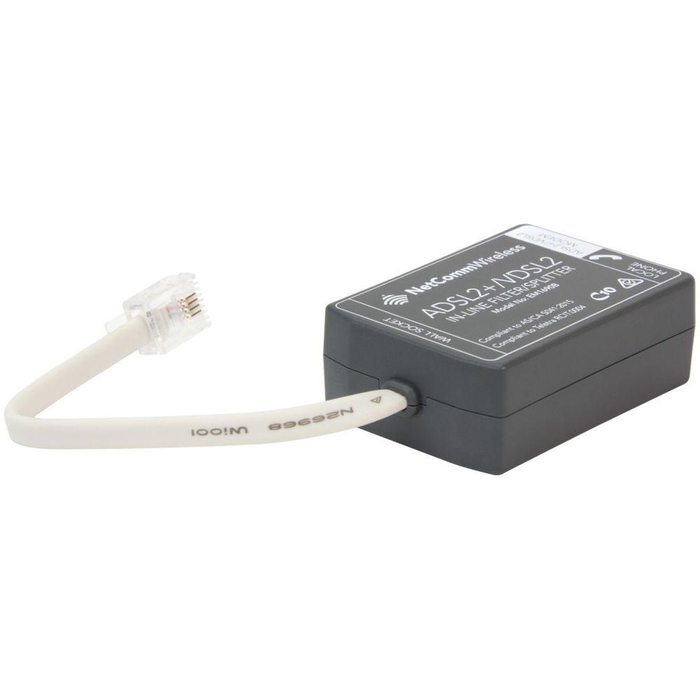 Splitter Filter VDSL/ADSL In-Line Splitter / Filter | Jaycar Australia