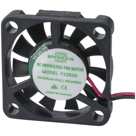 5VDC 30MM THIN 2 WIRE FAN