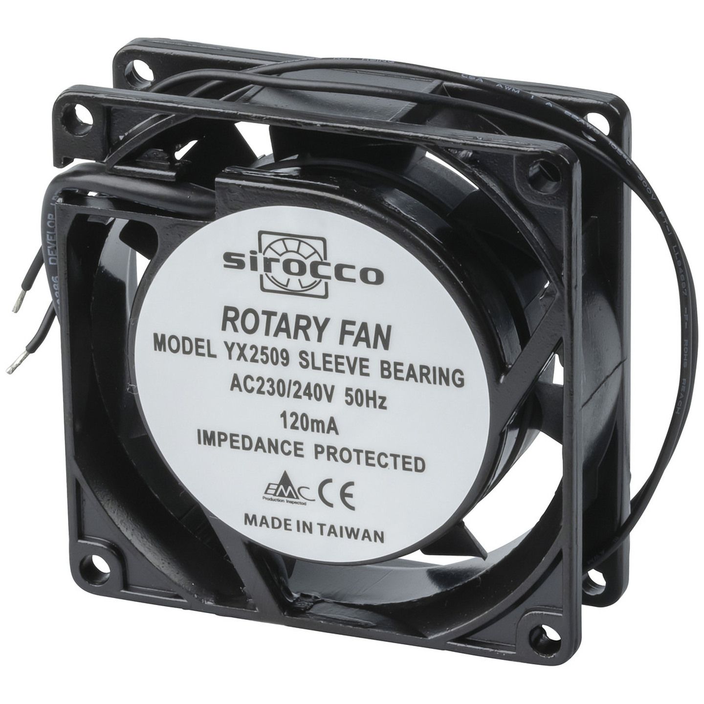 80mm 240V AC Thin Fan