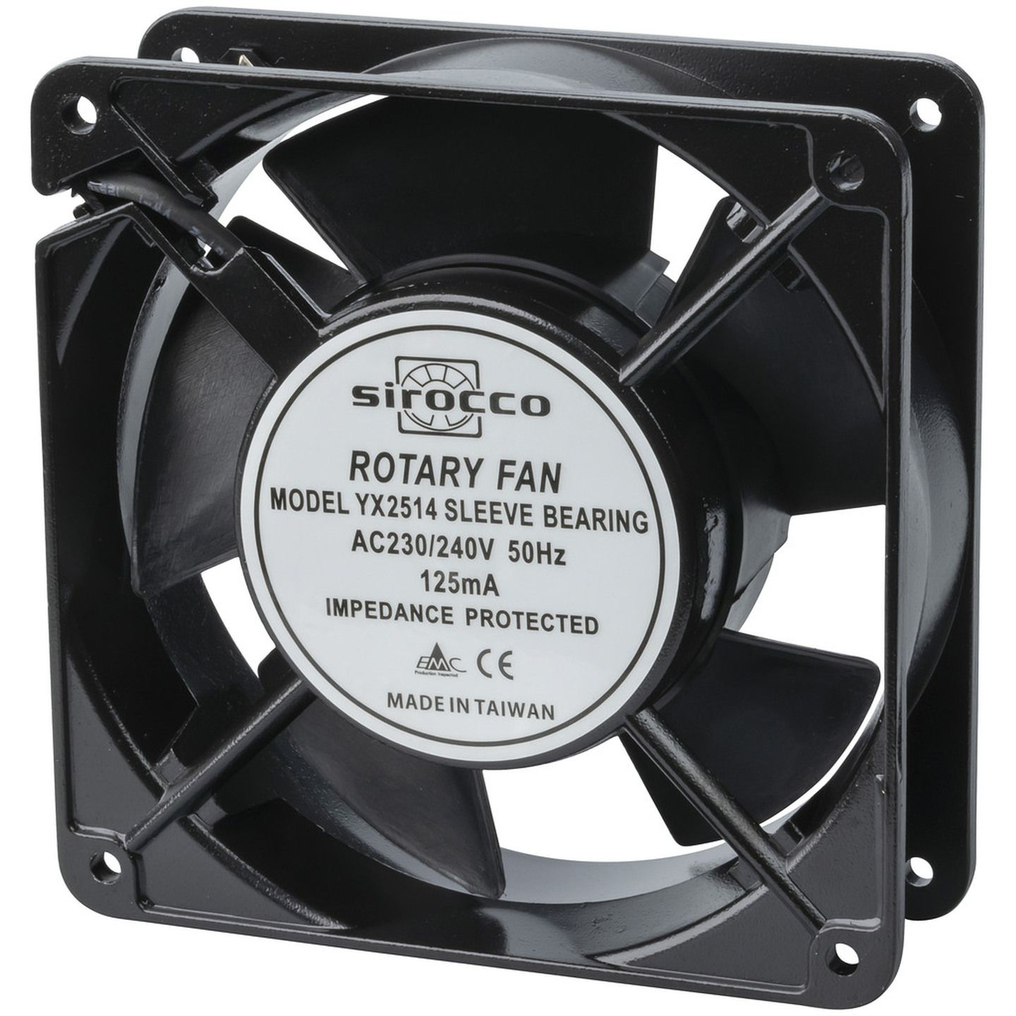 120mm 240V Standard Fan