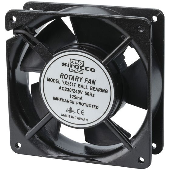 120MM 240VAC BALL BEARING FAN