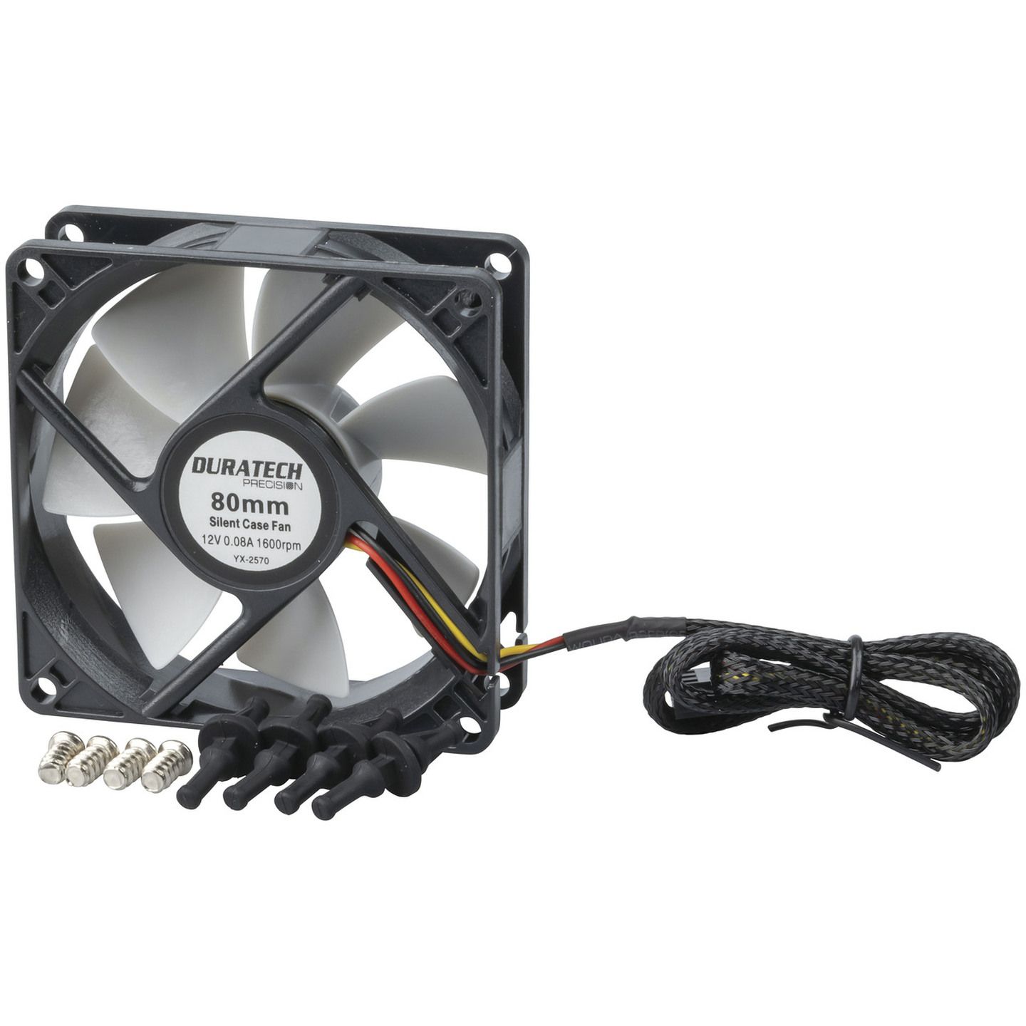 80mm Silent Hydrodynamic Bearing Case Fan