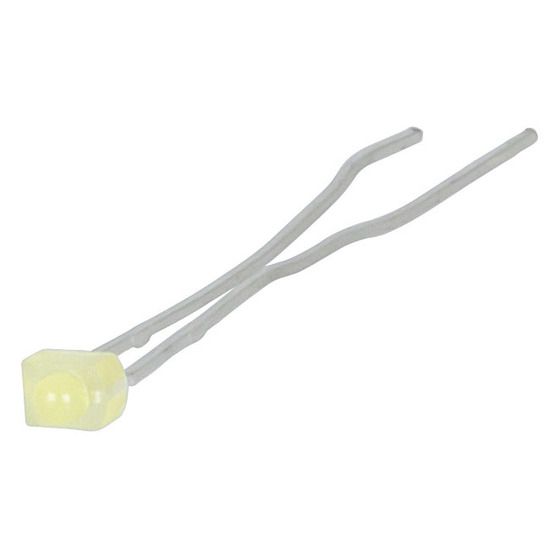 Jaycar Yellow 2mm LED 270mcd Tower Type Diffused – Through-Hole Indicator Light