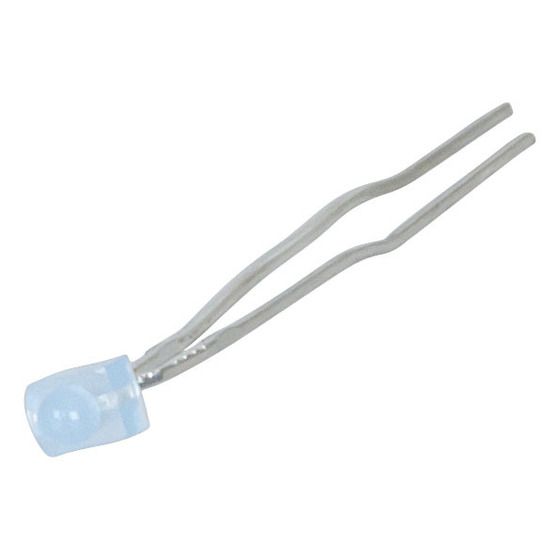 BLUE 2MM LED 780MCD TOWER TYPE DIFFUSED