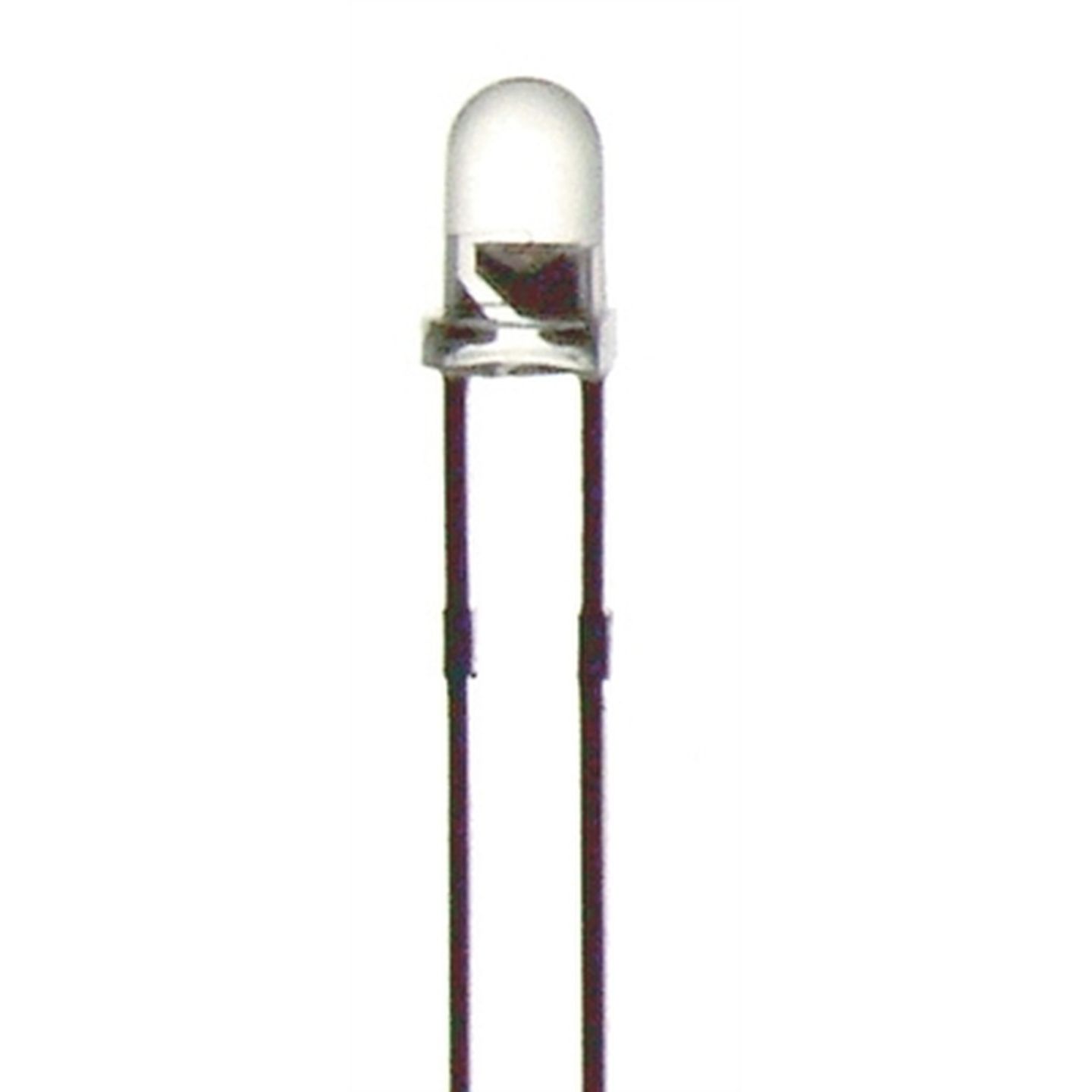 Red 5mm LED 9600mcd Round Clear