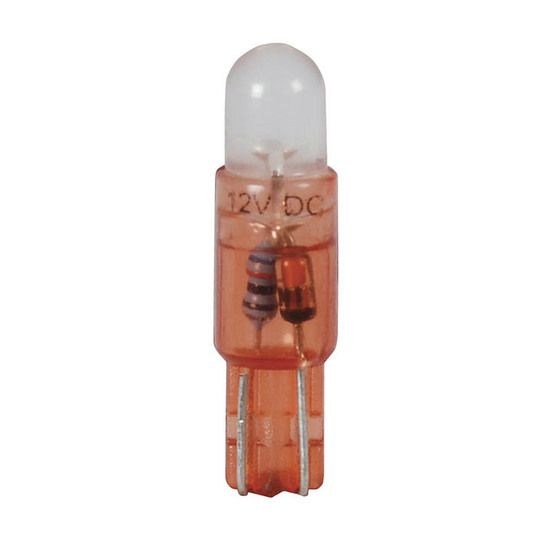 T5 Wedge LED Globe, Red, 12 VDC | Jaycar