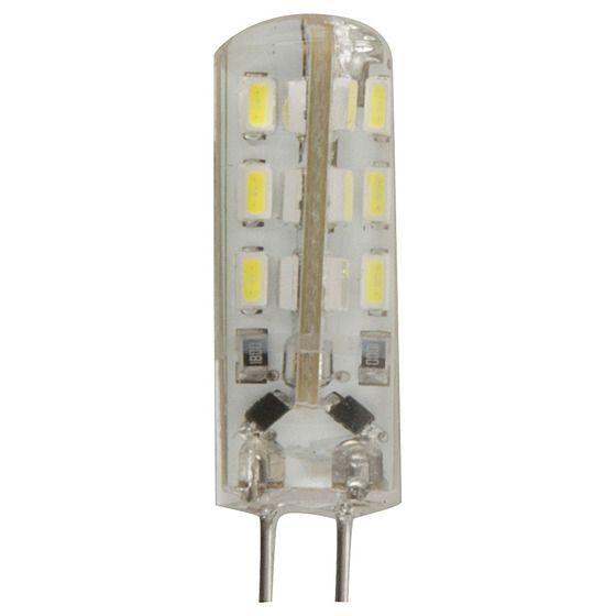 Jaycar Waterproof 12V G4 LED Globe, Cool White – Resin-Sealed Halogen Replacement for Homes & RVs