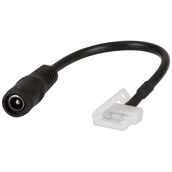 Jaycar 2-Pin LED Strip Connector to 2.1mm DC Socket – No Soldering