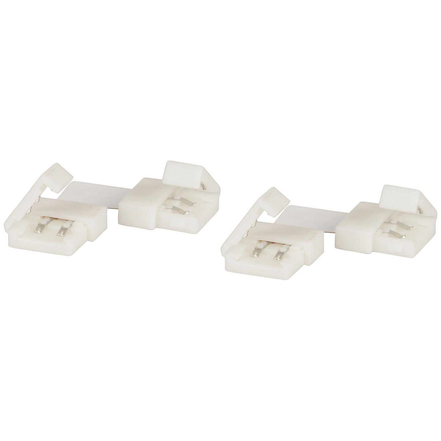 2 Pin LED Strip Connector Corner Joiner - 2 Pack