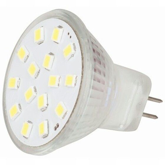 MR11 LED Replacement Light – 15×2385 LEDs, 120°, 12VAC/DC, Warm White | Jaycar