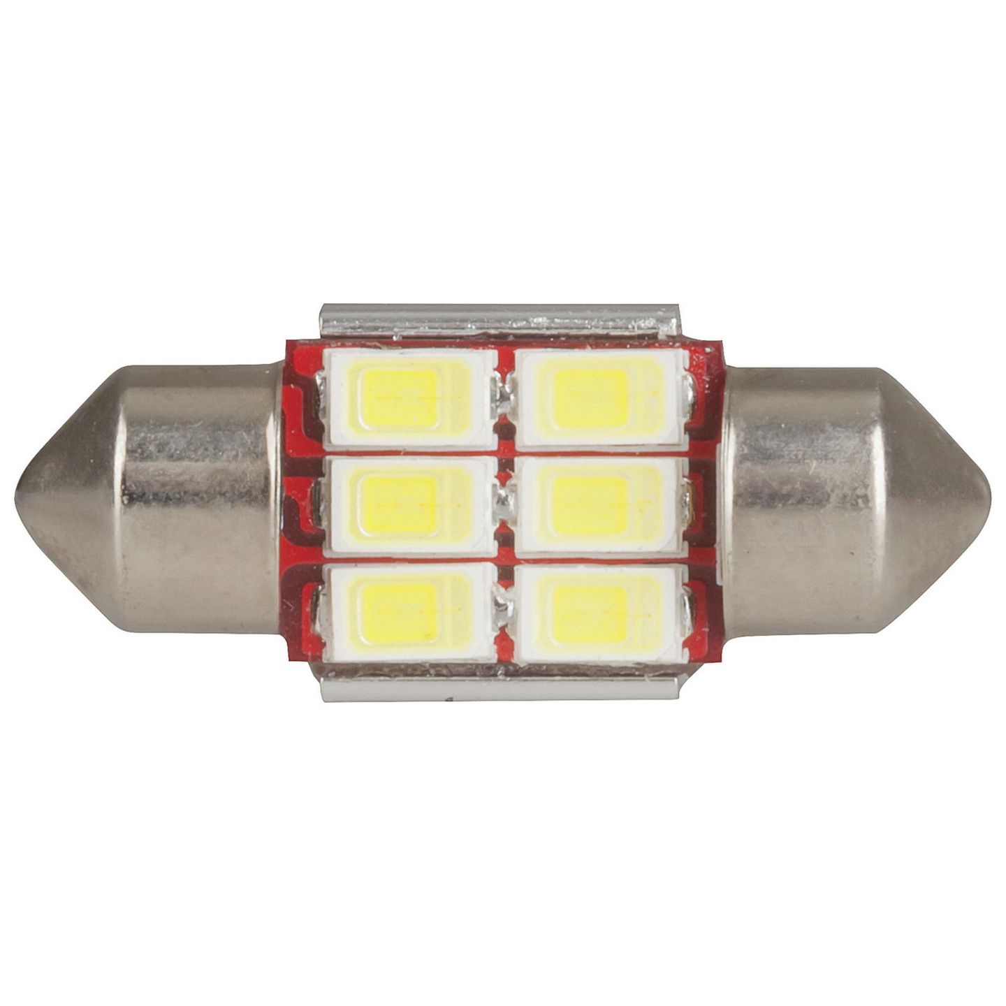 LED Festoon Globe 31mm 6x5730 LEDs CANBus Compatible