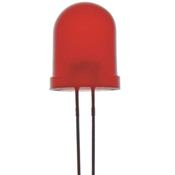 Jaycar 10mm Red Diffused Flashing LED – 50mcd (ZD1965)