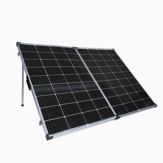 ROVIN 12V 250W Folding Solar Panel – Portable with Carry Handle & Storage Bag