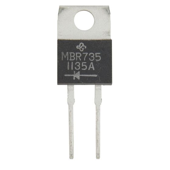 MBR735 Schottky Diode 35V 7A TO-220-2P | Jaycar