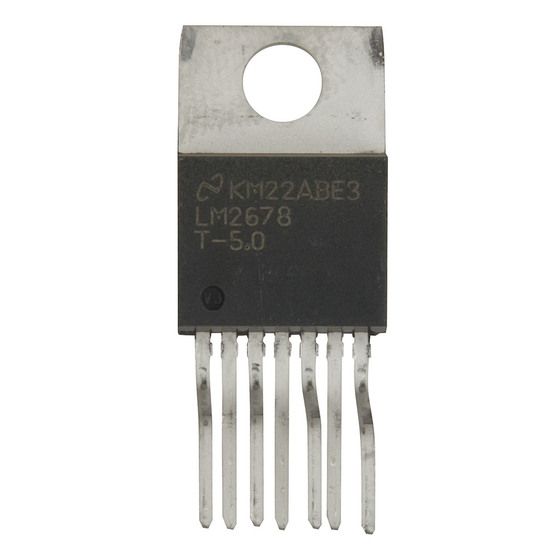 LM2678T-5 Switching Step-Down Regulator +5V 5A TO-220-7 | JAYCAR