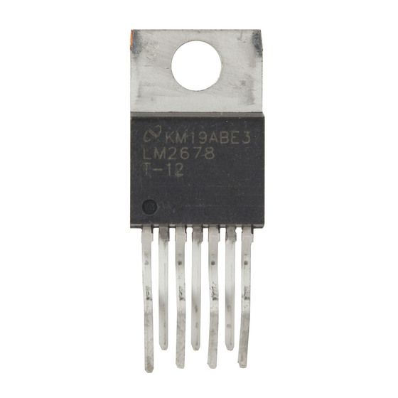 LM2678T-12 Step-Down Voltage Regulator TO-220 | JAYCAR